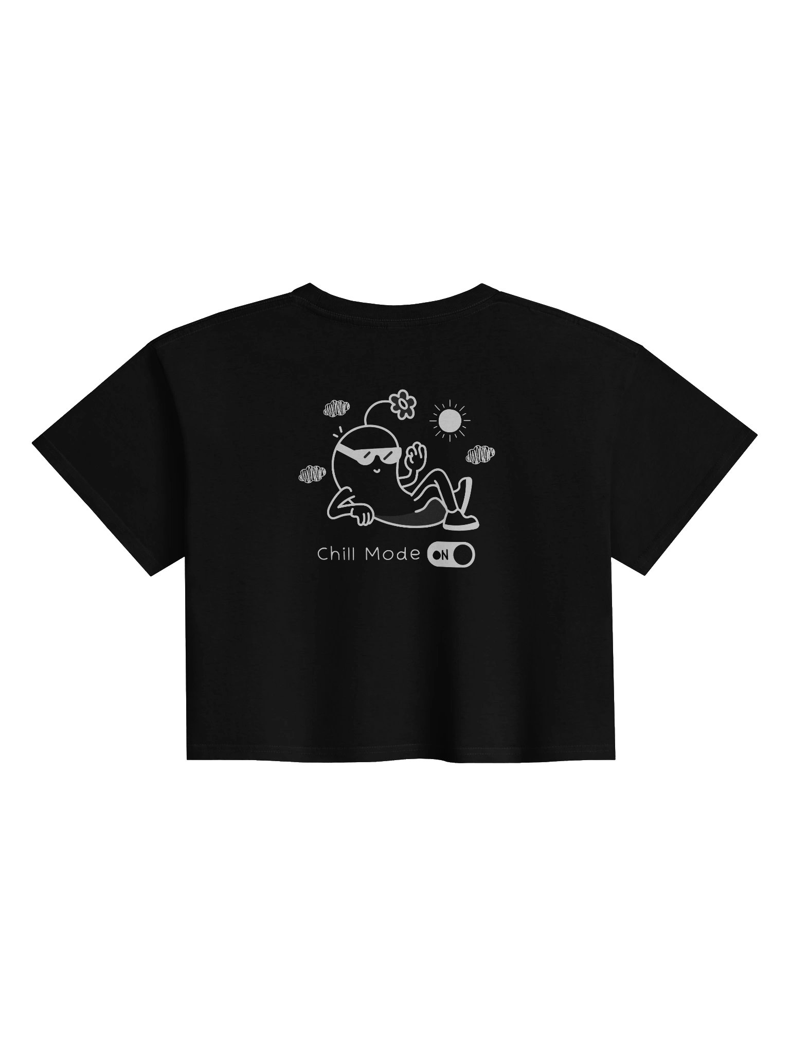 WyldFoxy Chill Mode On Premium Crop Top product image (10)