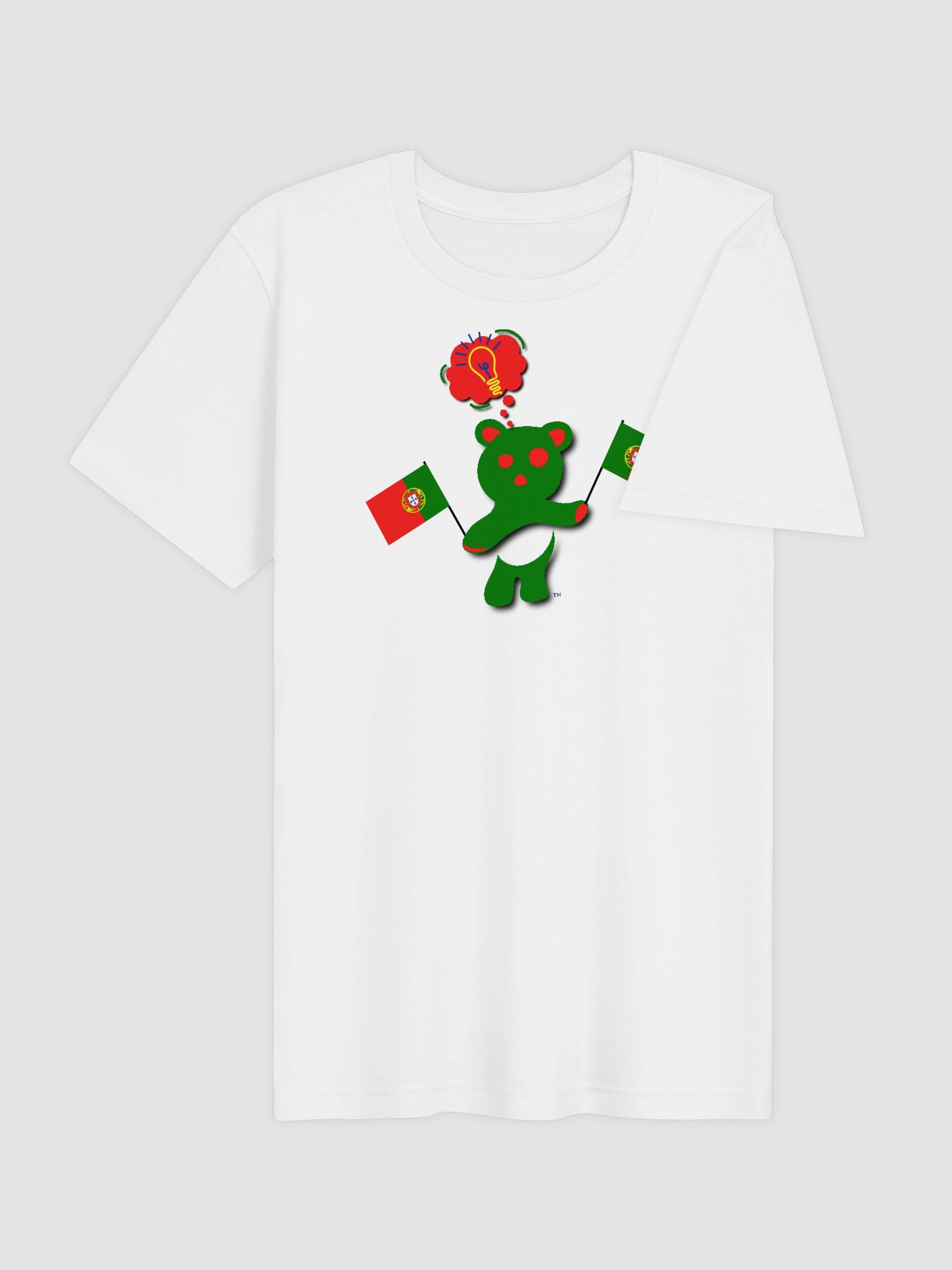 Portugal — Country Bear T-Shirt | BehrBrained Media product image (30)