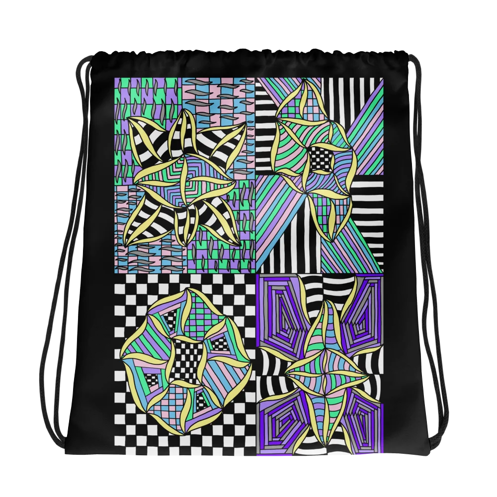 Drawstring Bag (Four Corners) product image (1)
