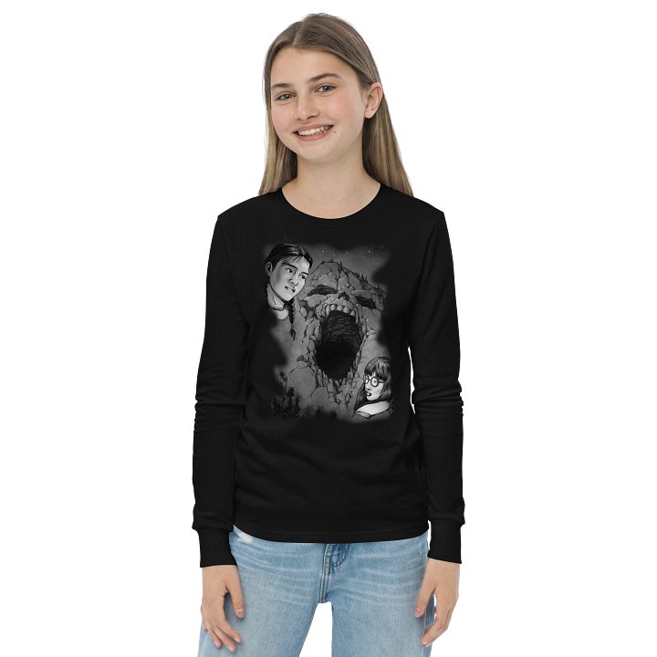 Cave in the Rock - Wendy & Eddie Little - BearBella+Canvas Youth Long Sleeve T-Shirt product image (2)