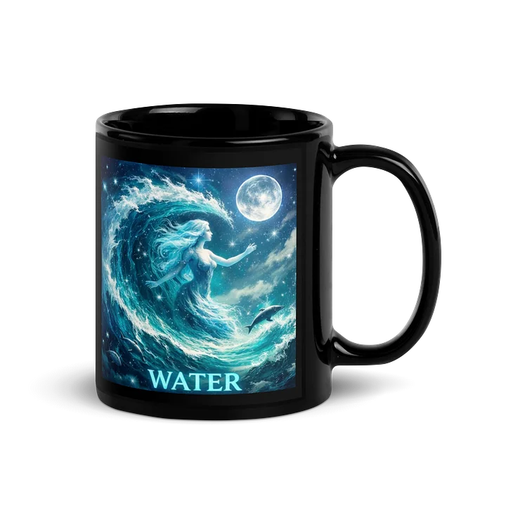 Ethereal Water Element- Black Mug product image (3)