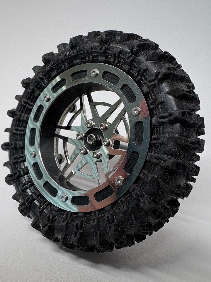 1.8" v1 Floater Wheels - "Supernova" wheel face with "Horizon" floater product image (2)
