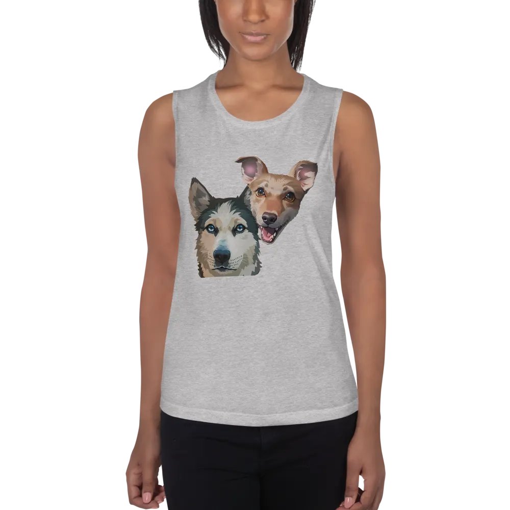 Luna and Mango Women's Muscle Tank product image (1)