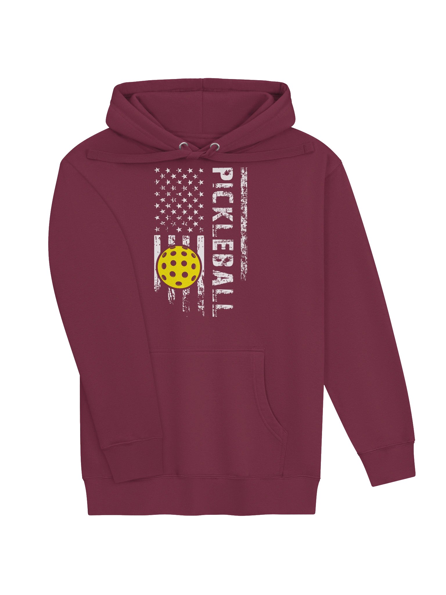Pickleball American Flag Hoodie 4th of July Pickleball product image (5)