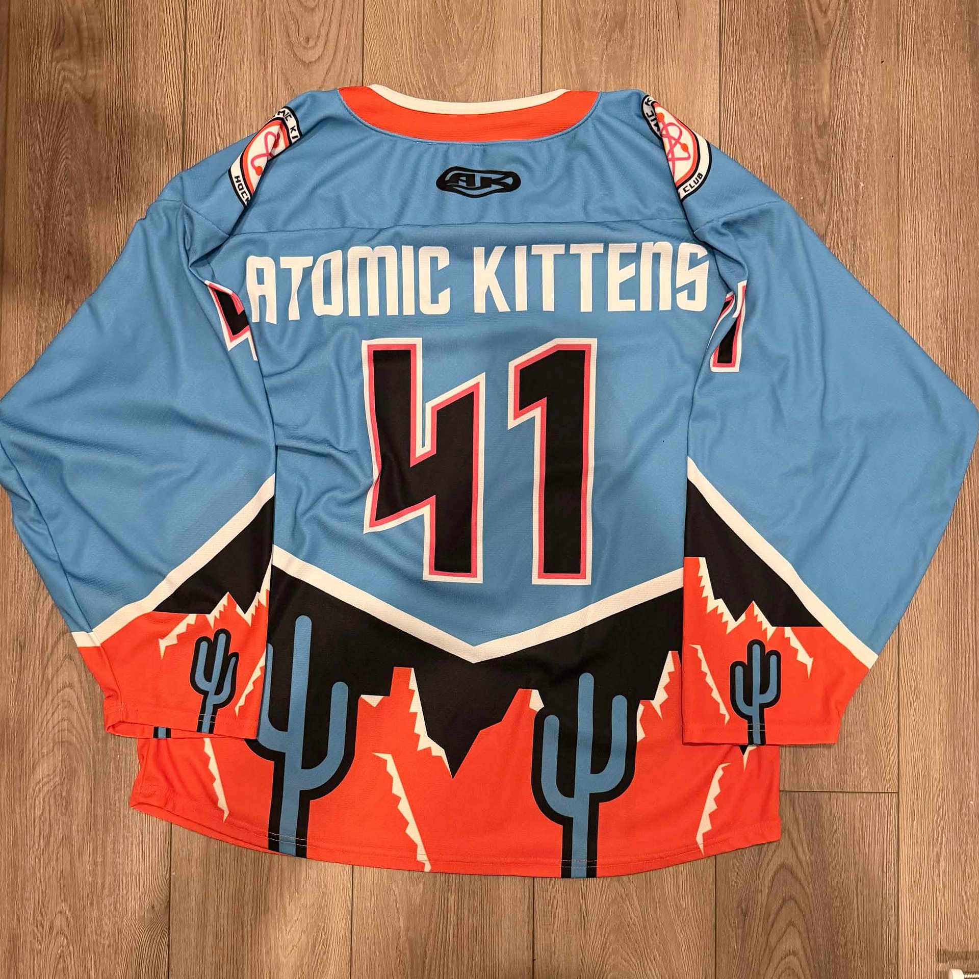 Signed Game-Worn Atomic Kittens Jersey product image (2)