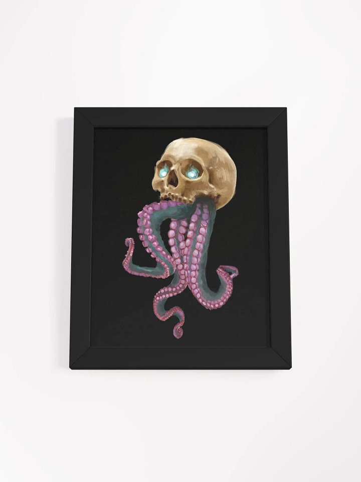 Framed Skull & Tentacles Picture by Chori product image (1)