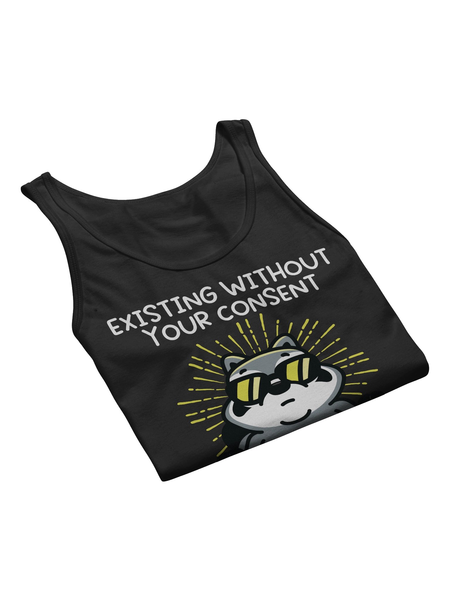 Existing Without Your Consent Men's Athletic Tank (Members Only) product image (7)