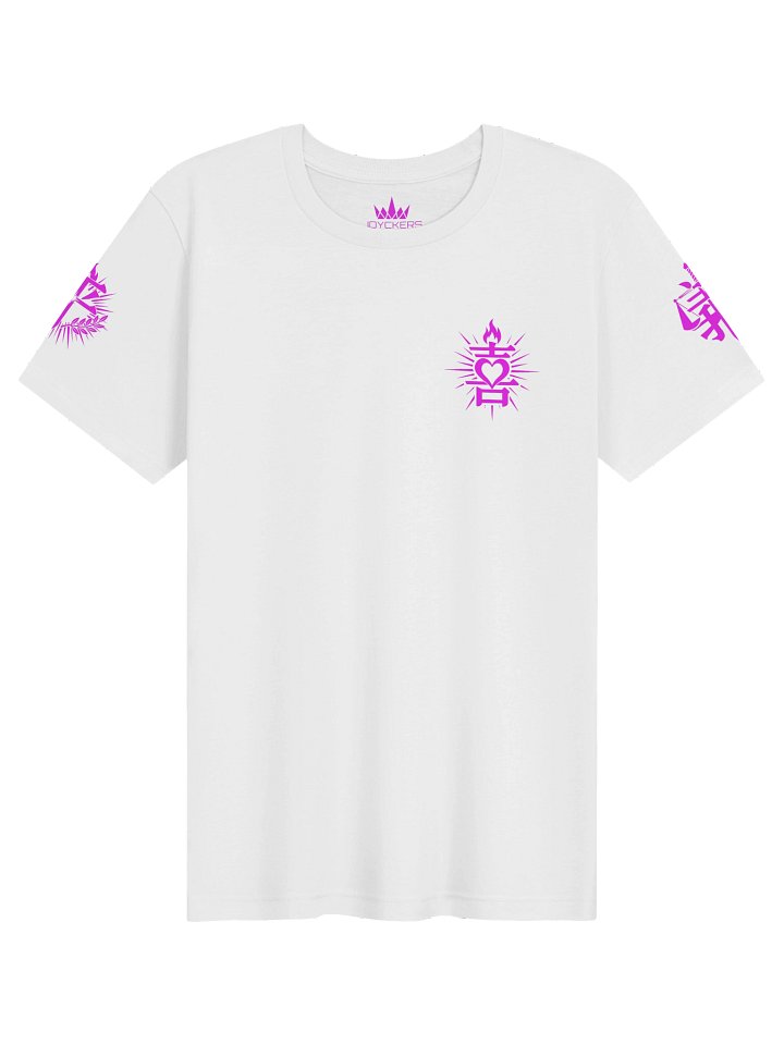 Kingdom Culture Graphic Tee – Righteousness, Peace, & Joy (Magenta) product image (1)