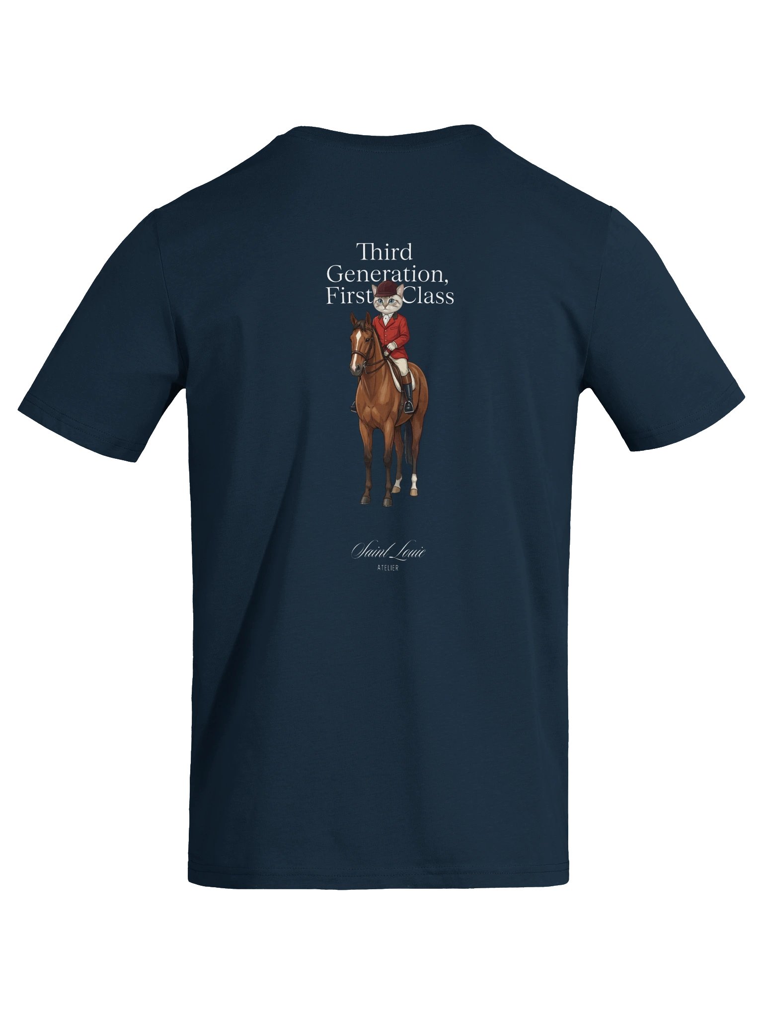 Third. generation, First class, Saint Louie Organic soft Tee product image (7)