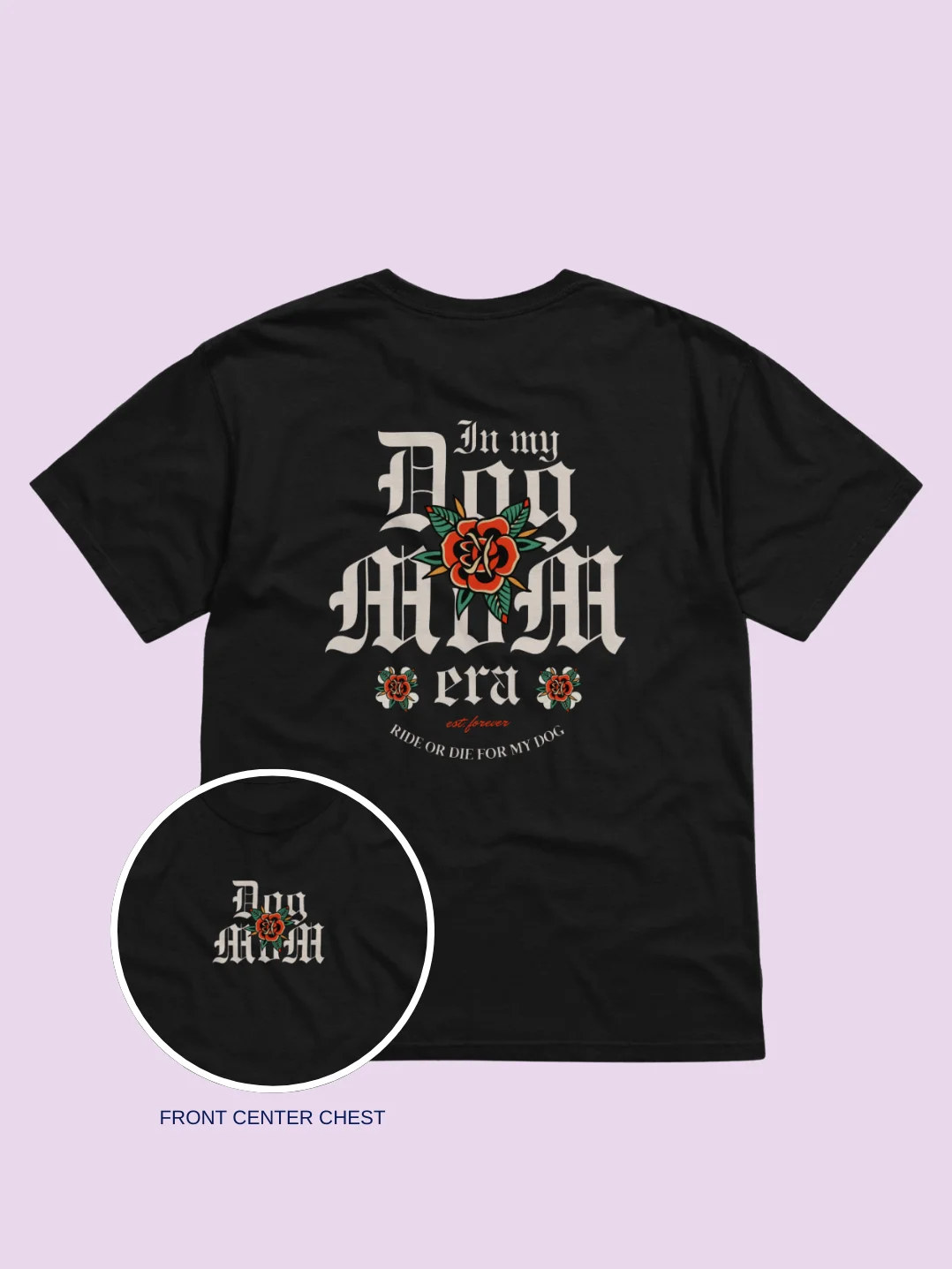 In My Dog Mom Era Tee product image (1)
