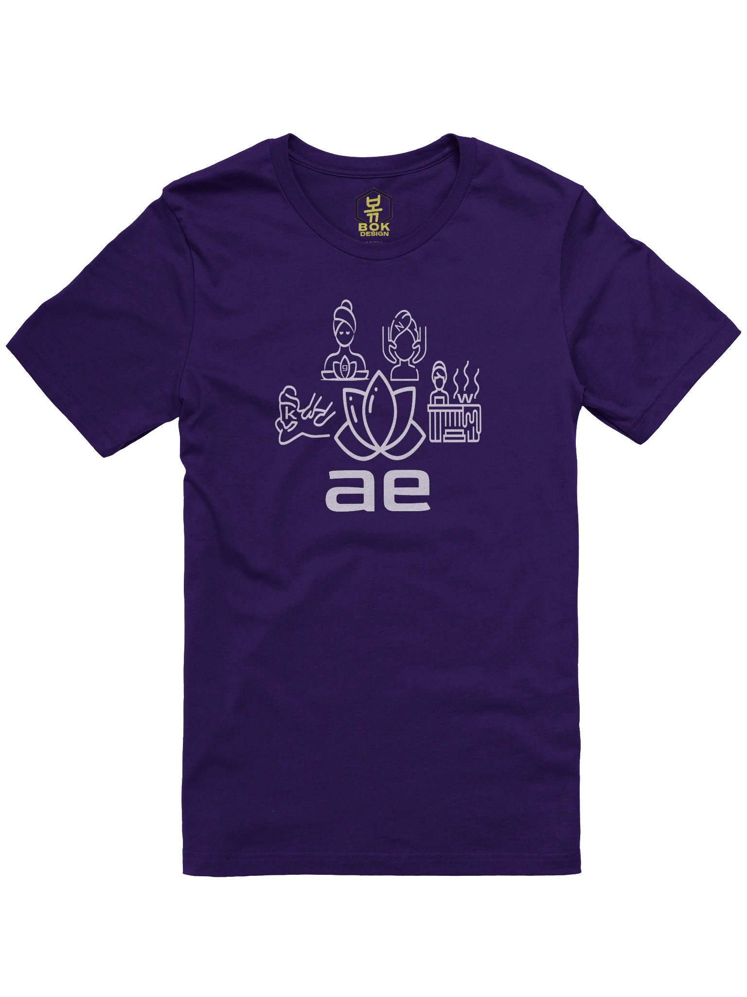 The spa named AE t-shirt //cotton, slim\\ worldwide! product image (3)
