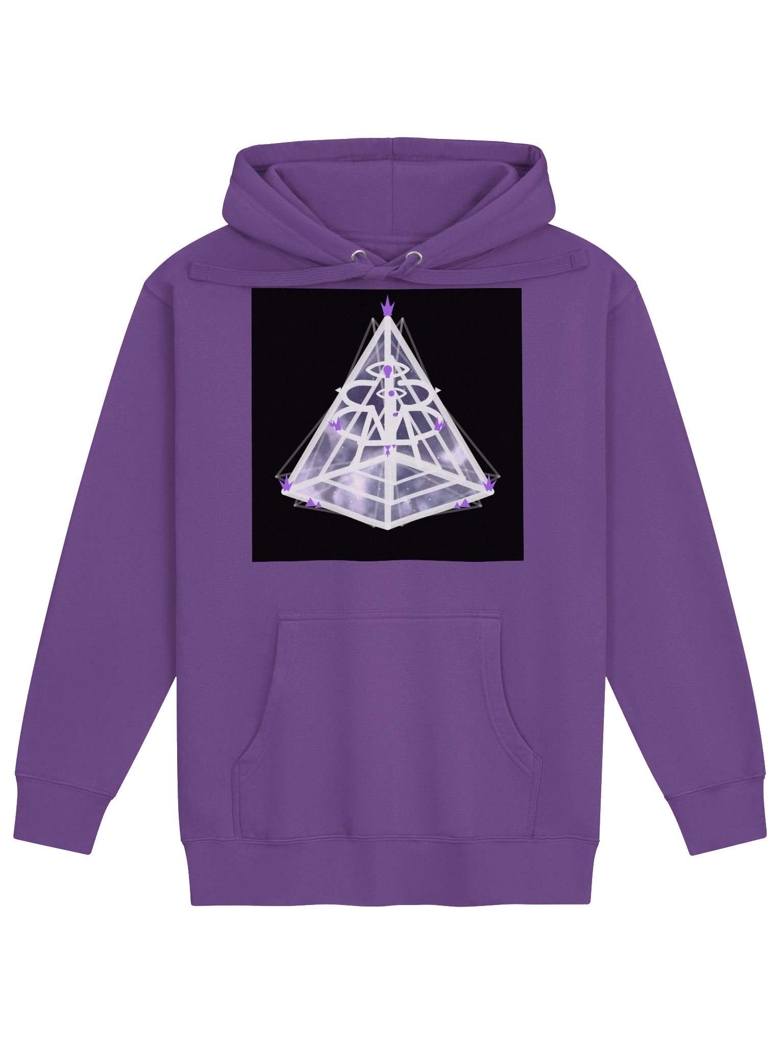 AMP-33 9D Galaxy Hoodie — Purple product image (1)