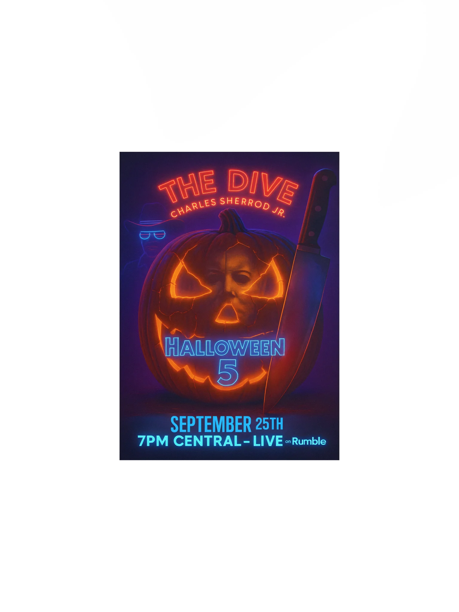 "HALLOWEEN 5" Pumpkin Poster product image (1)