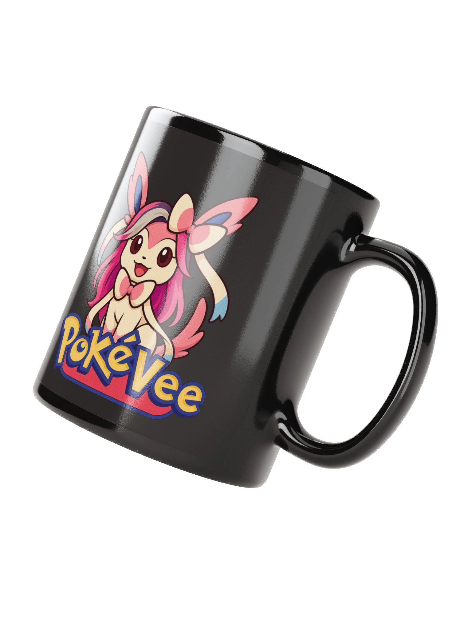 PokéVee Black Mug product image (2)
