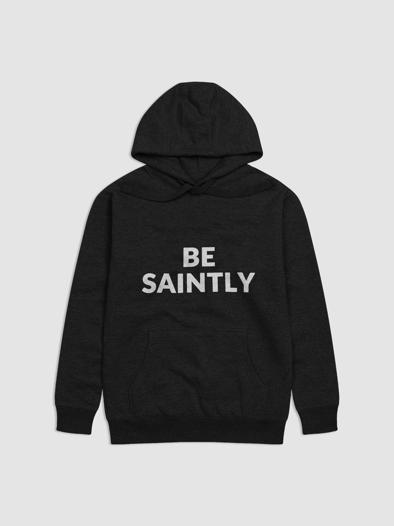 Be Saintly Hoodie - White Print product image (4)