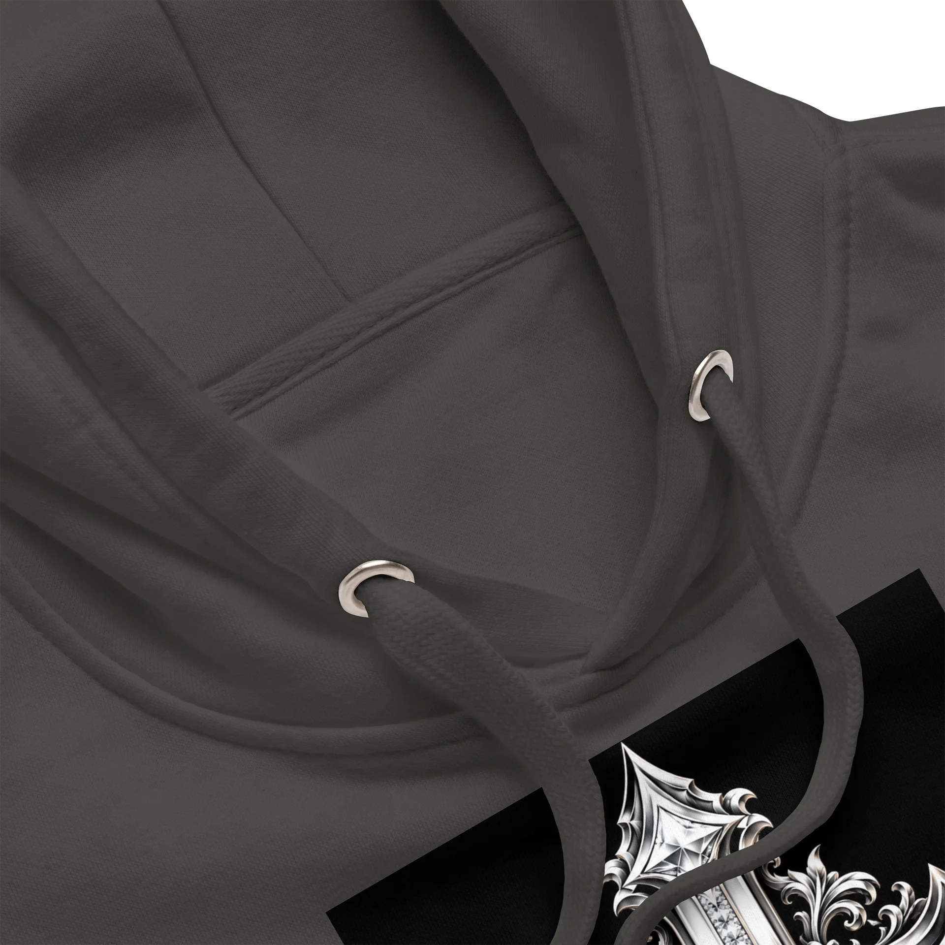 Ornate Gothic Cross Hoodie product image (3)