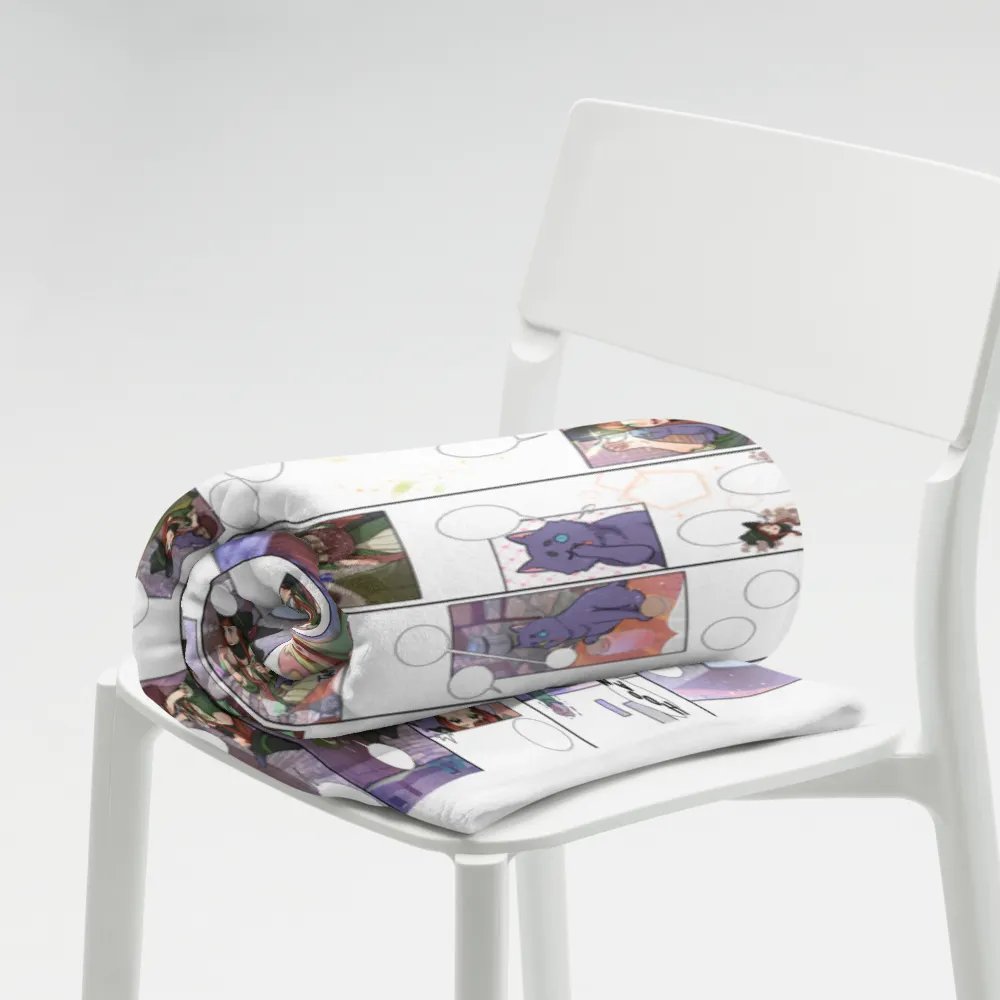 Comic Blanket 60″ × 80″ product image (7)