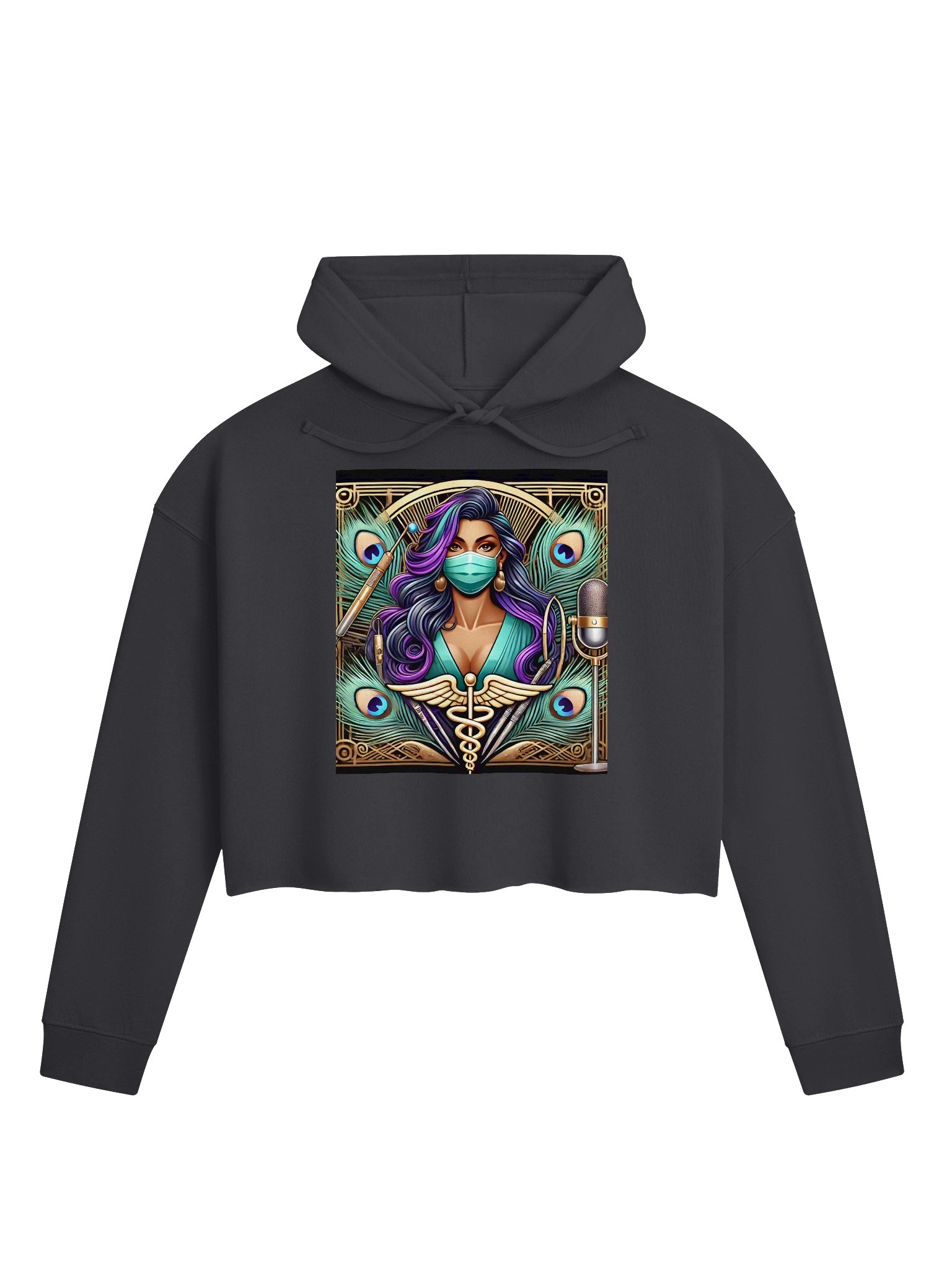Surgeon Sensuality Couture Cropped Hoodie product image (2)
