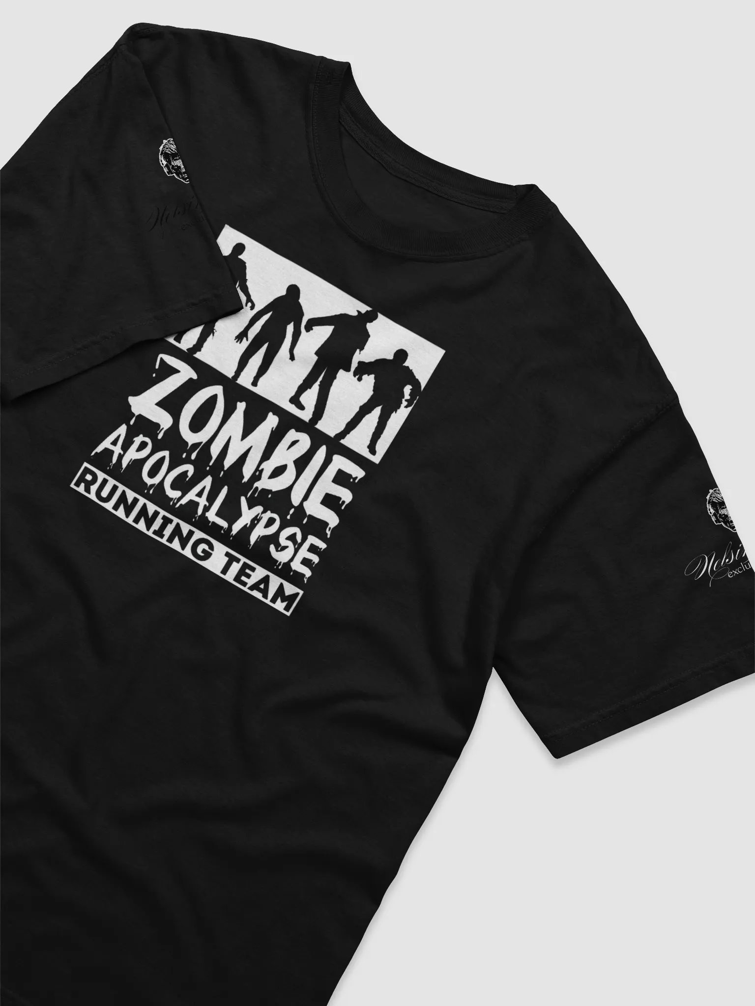 Zombie Apocalypse Running Team Graphic Tee product image (3)