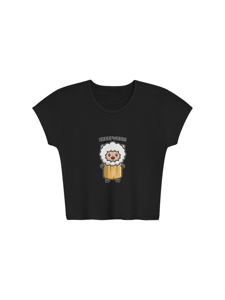 SHEEPWOOD! Mascot Ribbed Crop Tee product image (1)