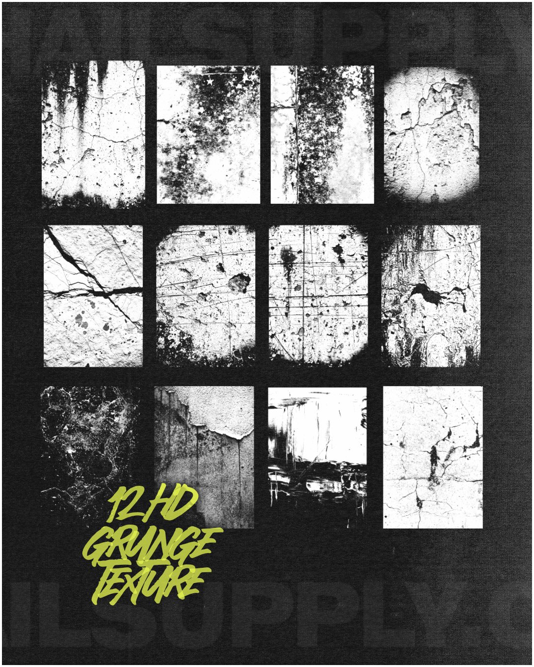 FREE 12 GRUNGE TEXTURES product image (1)