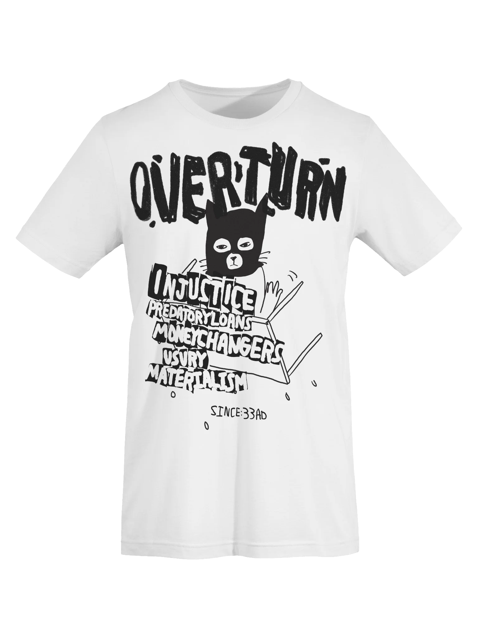 Overturn the Moneychangers Statement Tee product image (7)