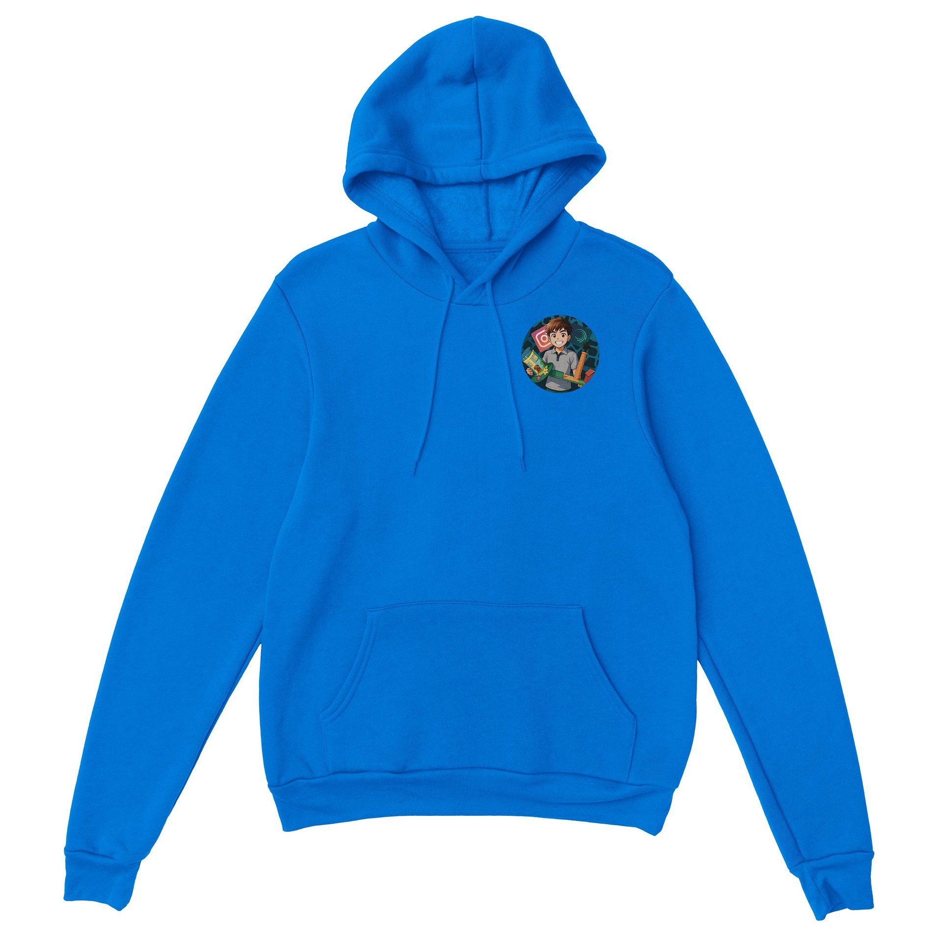 Hoodie UlisesYT Azul product image (1)