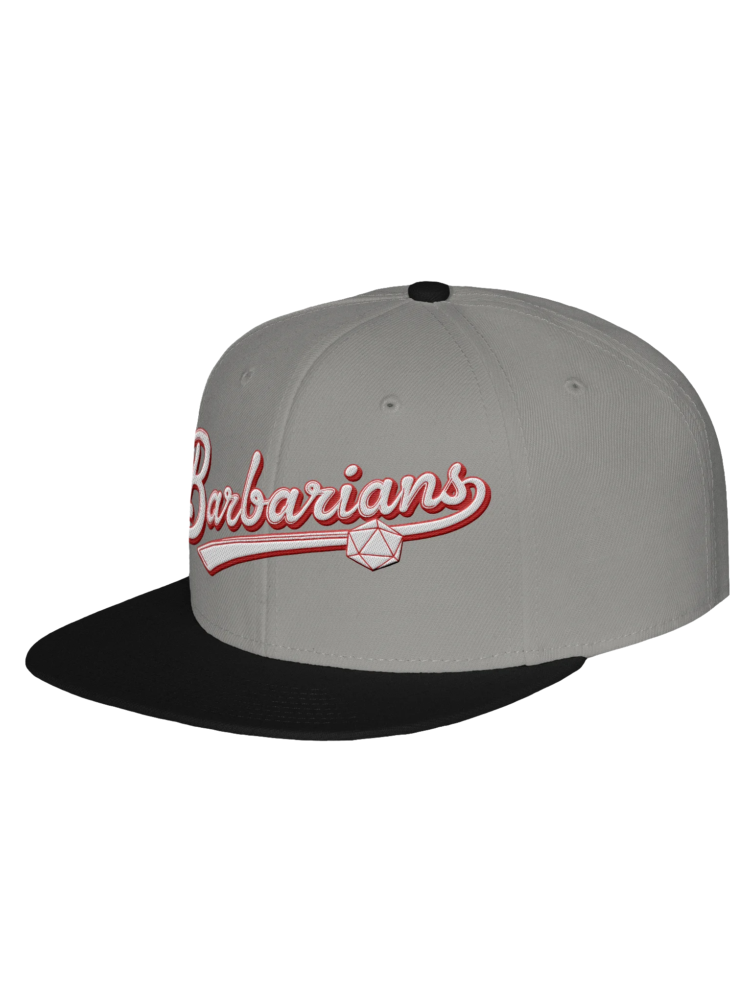 "Barbarians" Vintage Athletic Snapback Cap - Otto Wool Blend product image (4)