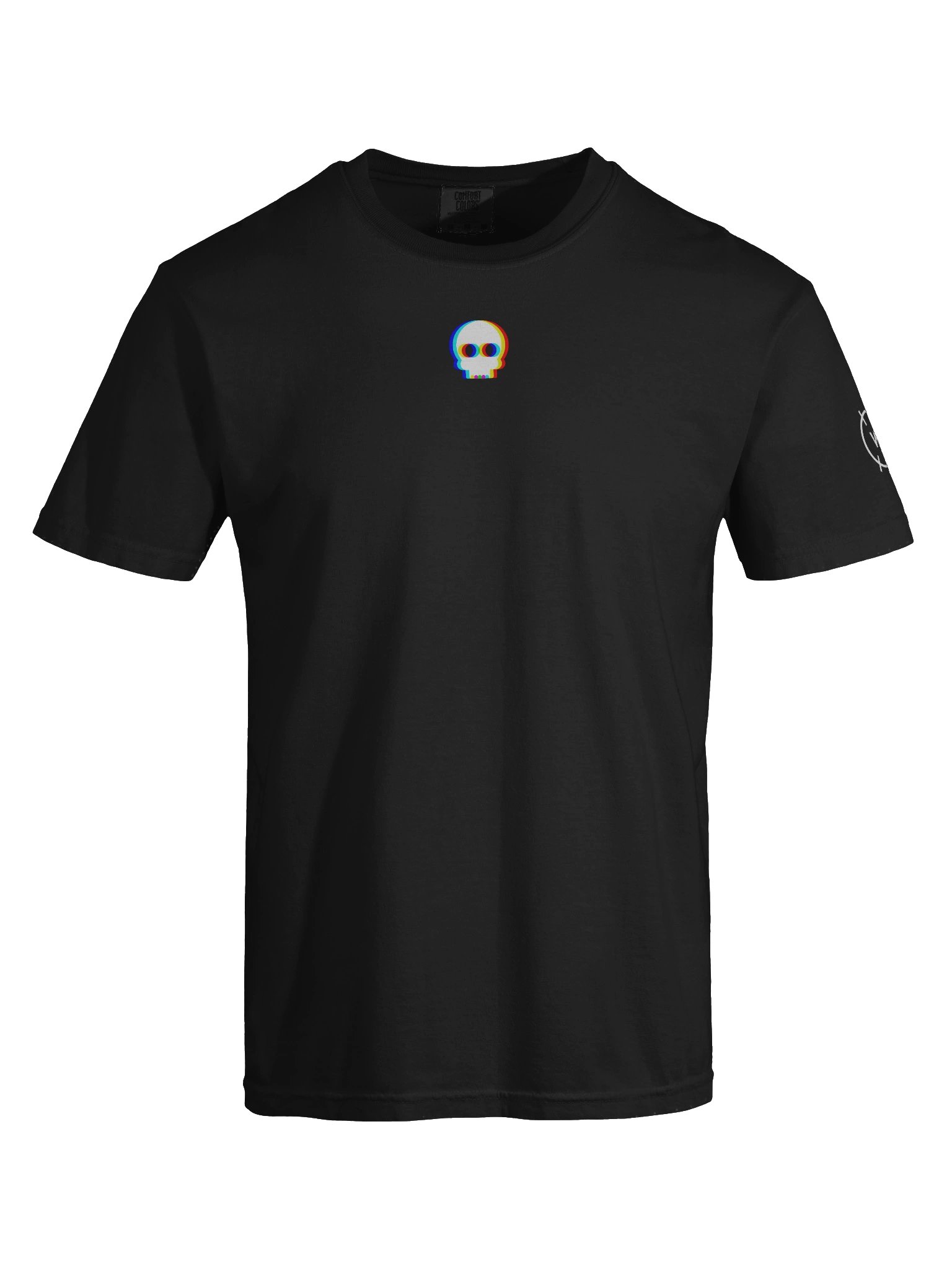 Trippy Skull Vaporwave Techno Rave EDM Tee product image (7)