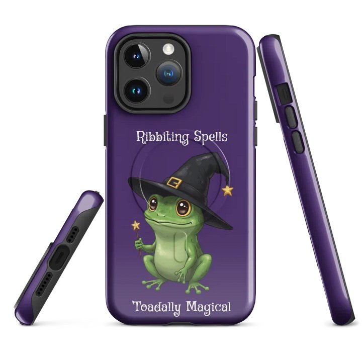 Ribbiting Spells MagSafe® iPhone® Tough Case product image (4)