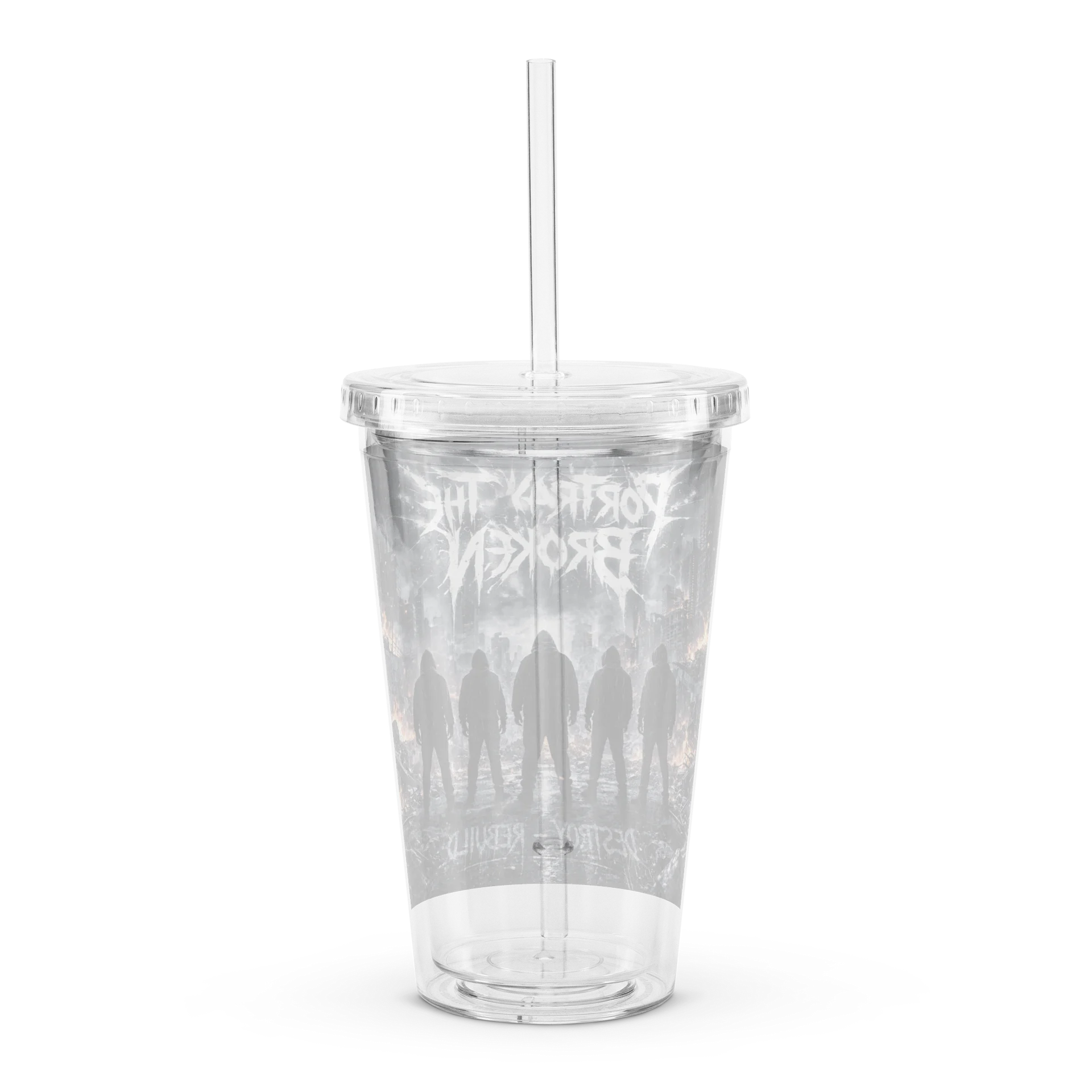 Portray the Broken Plastic Tumbler product image (2)
