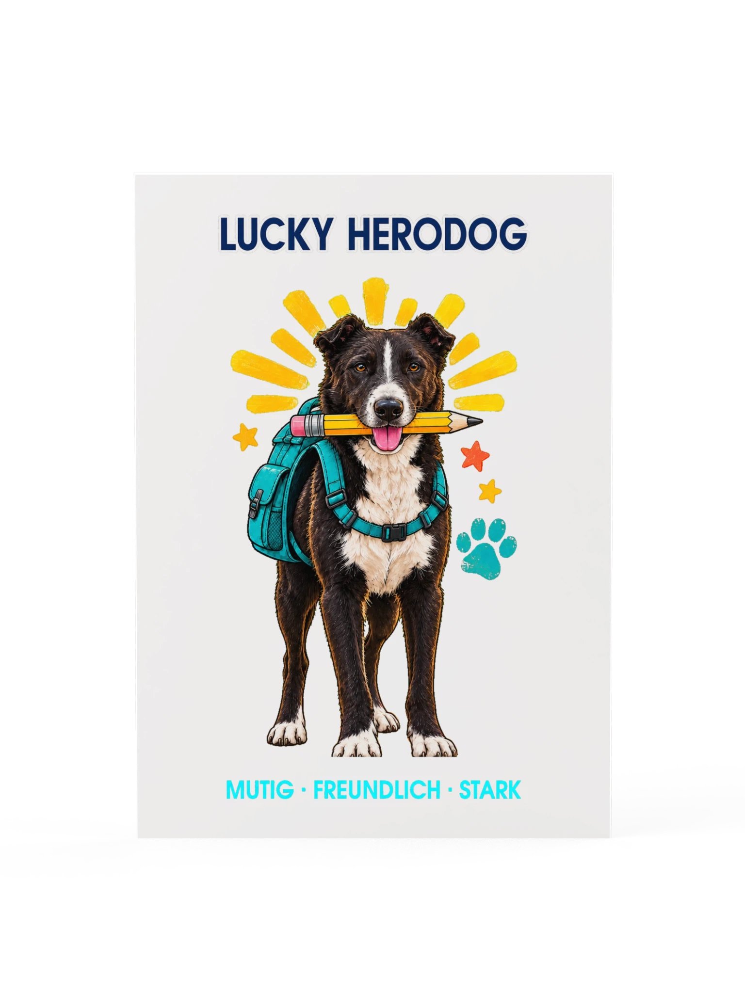 DogKids Schulanfänger Poster – Lucky HeroDog product image (9)