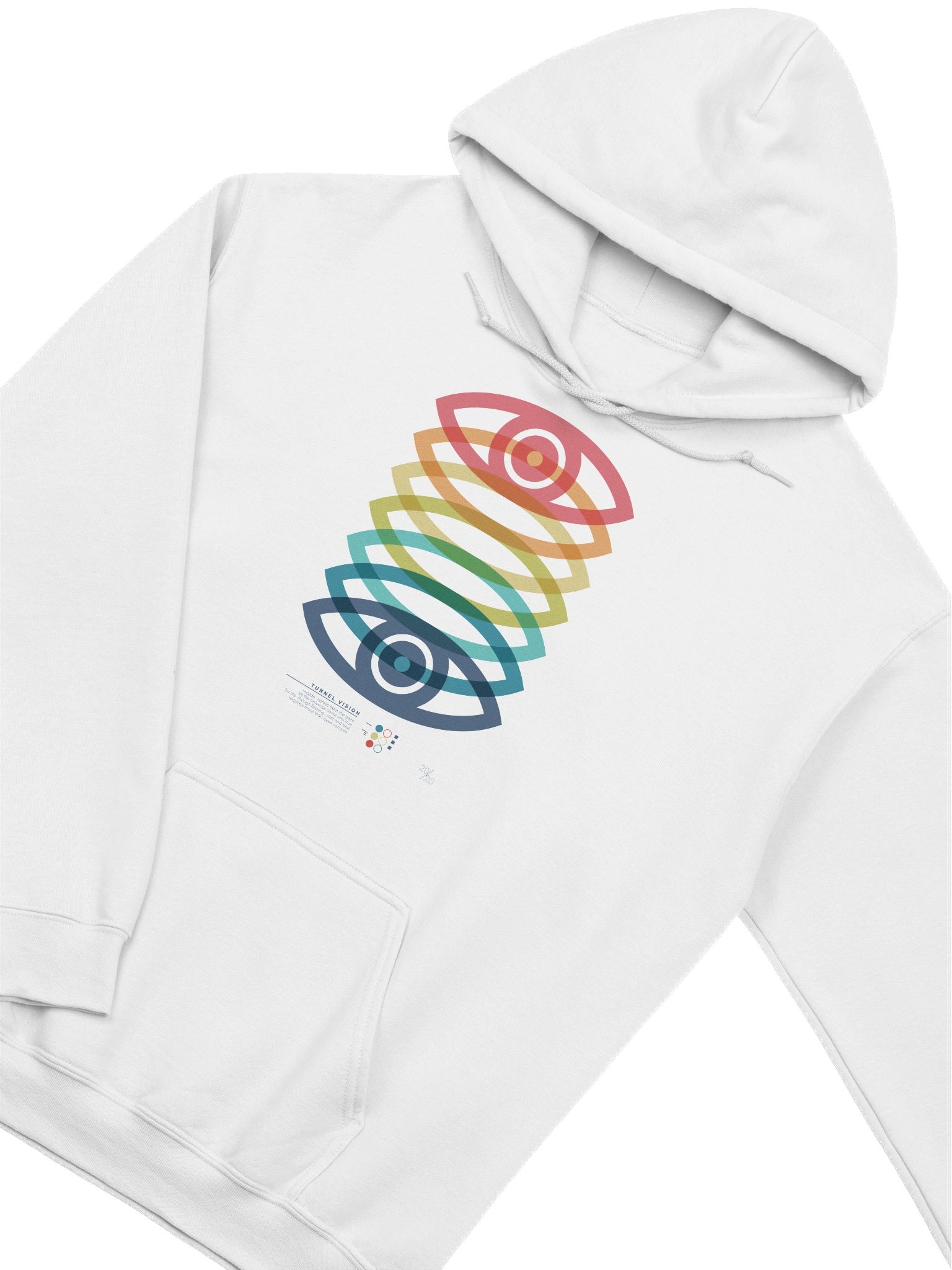 Tunnel vision graphic hoodie product image (47)