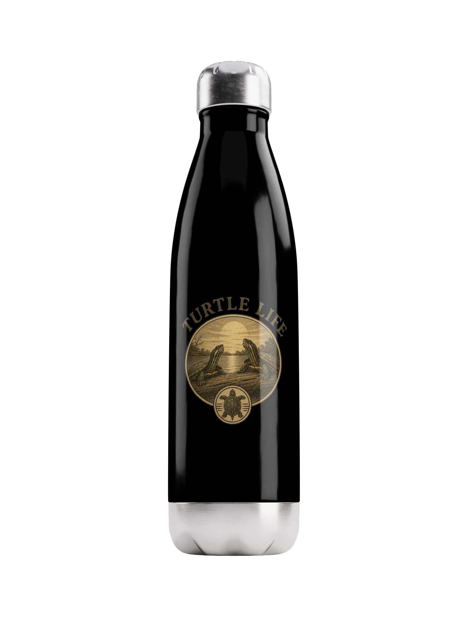 Turtle Life Water bottle product image (1)
