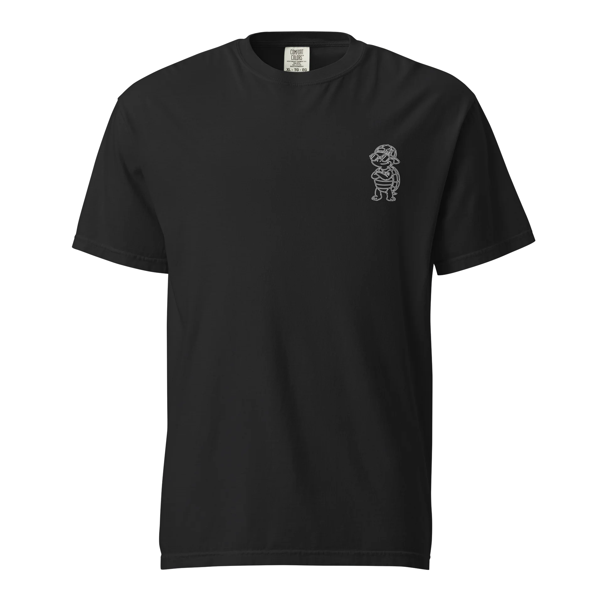 SLOW BUT STEEZY PIPE VINTAGE TURTLE TEE product image (1)