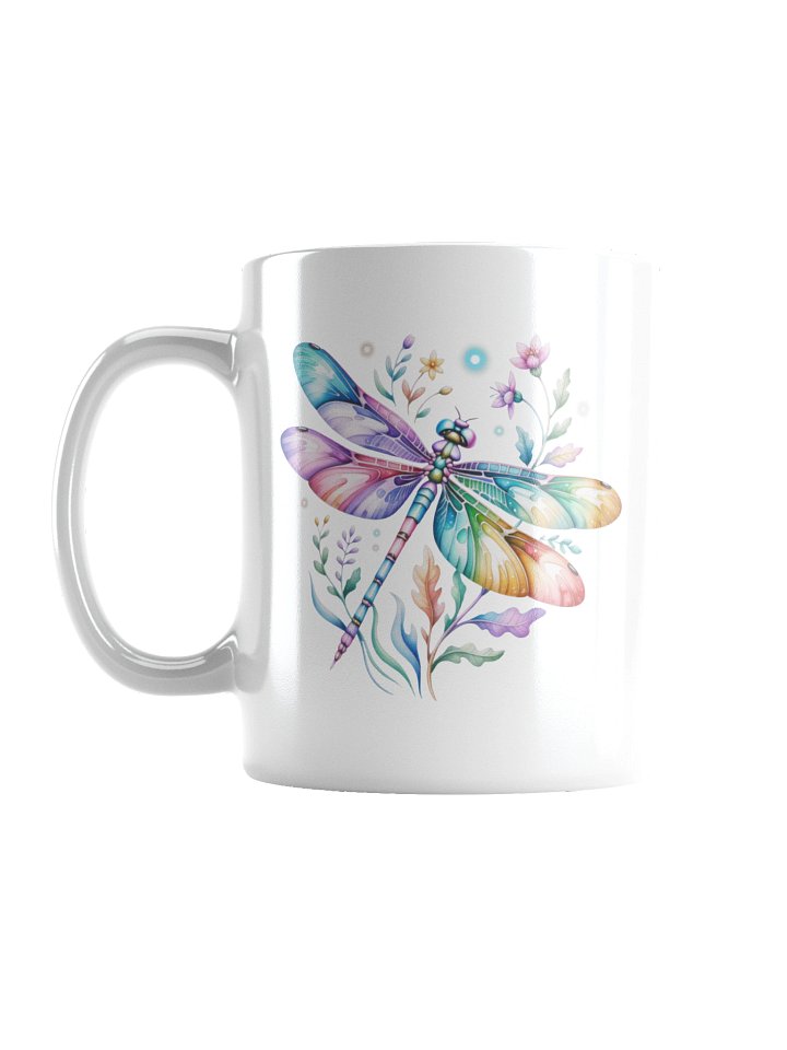 Rainbow Dragonfly Glow Coffee Mug product image (1)