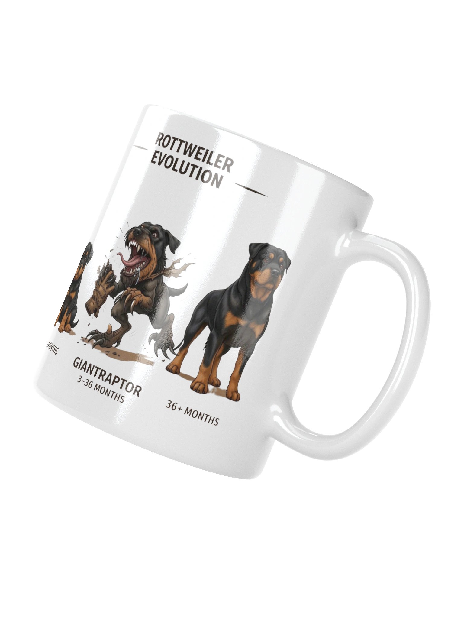 Mythical Rottweiler Evolution Mug product image (12)
