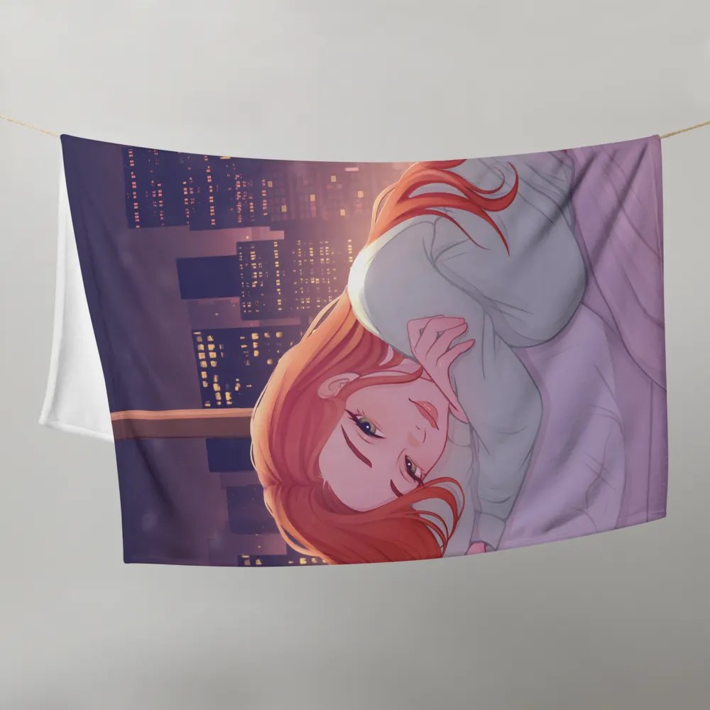 Cuddly Cityscape Throw Blanket product image (9)