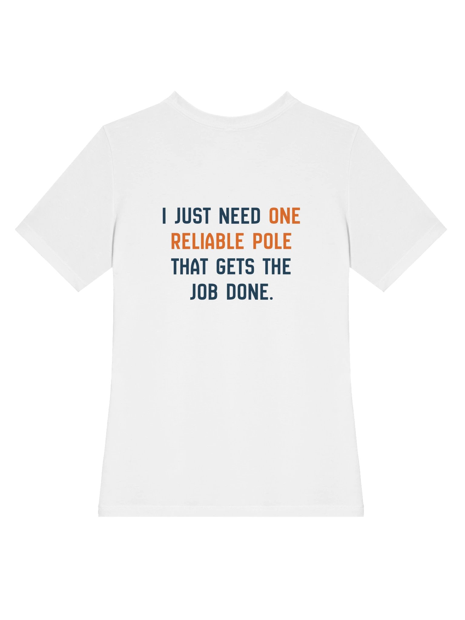 One Reliable Pole Women's Relaxed Tee (White) product image (4)