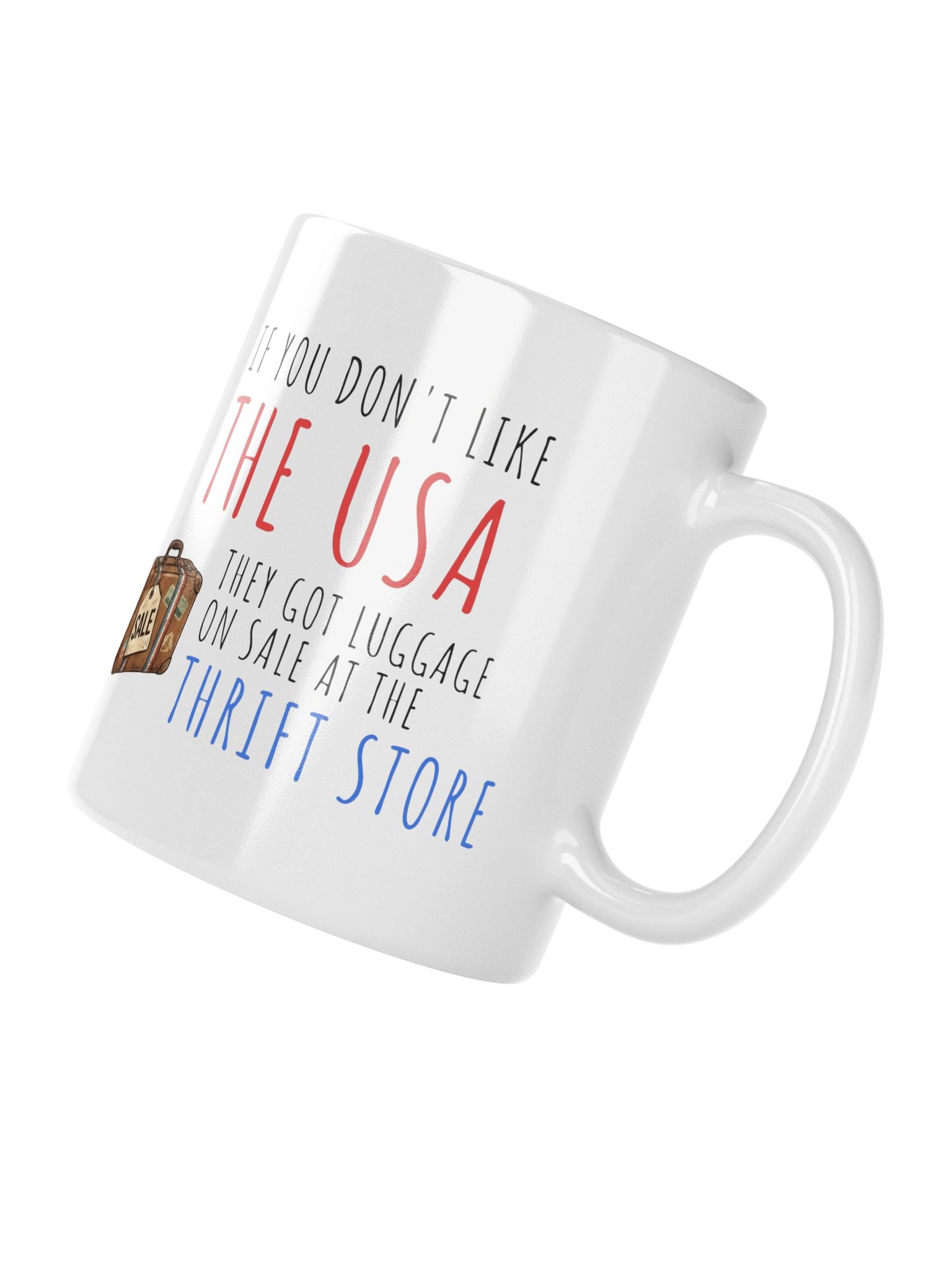 The Luggage Mug - White product image (7)