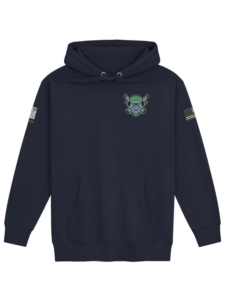 Coop Squad Green Drip Hoodie product image (13)