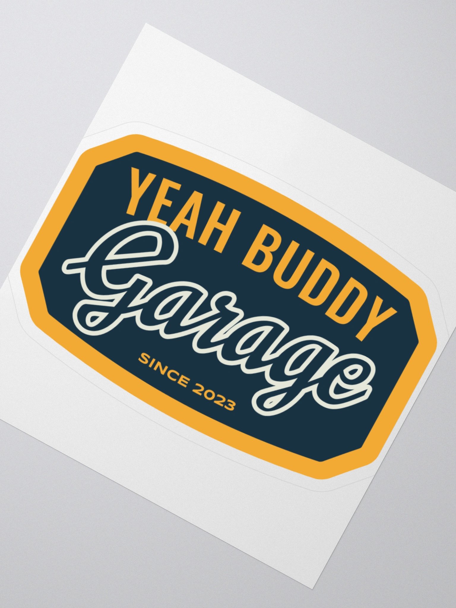 Sticker - Classic Logo Blue Background product image (2)