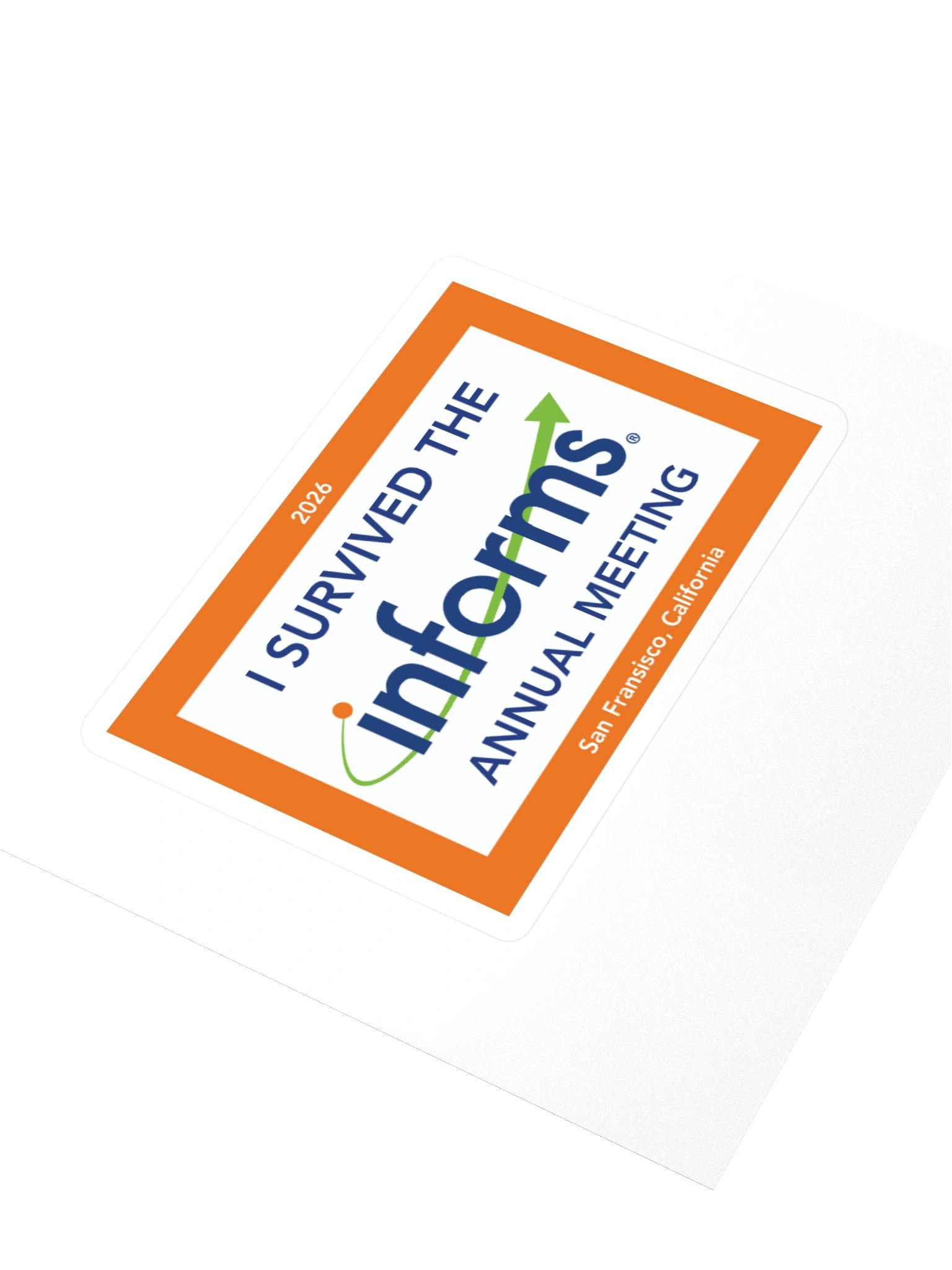 "I Survived the Annual Meeting" Sticker product image (3)