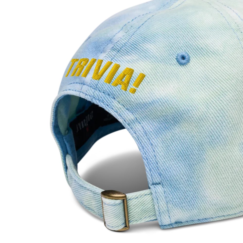 Tie Dye Bus One Trivia Hat product image (5)