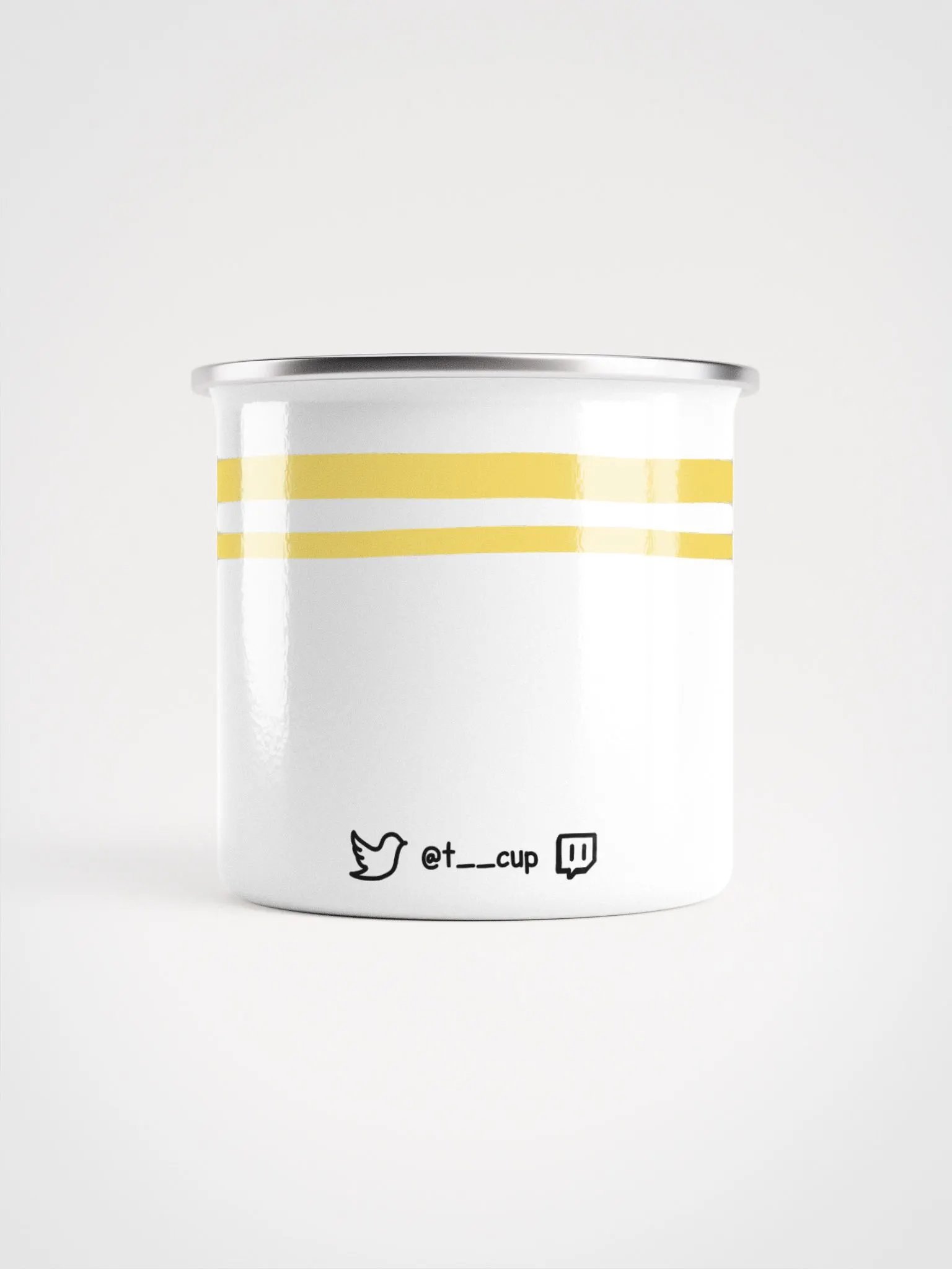 Enamel Mug - Classic Lined product image (3)