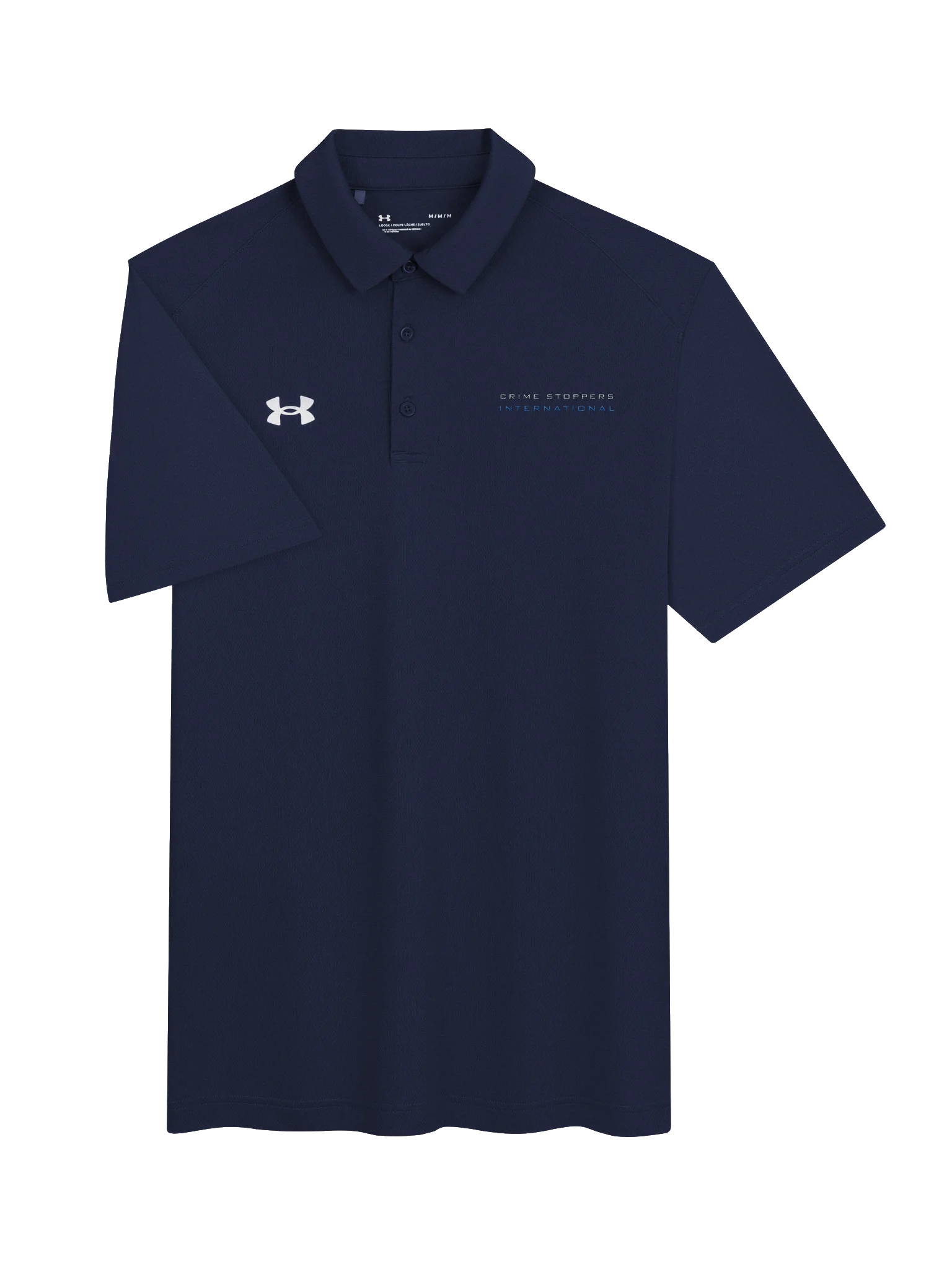 Crime Stoppers International Navy Polo product image (3)