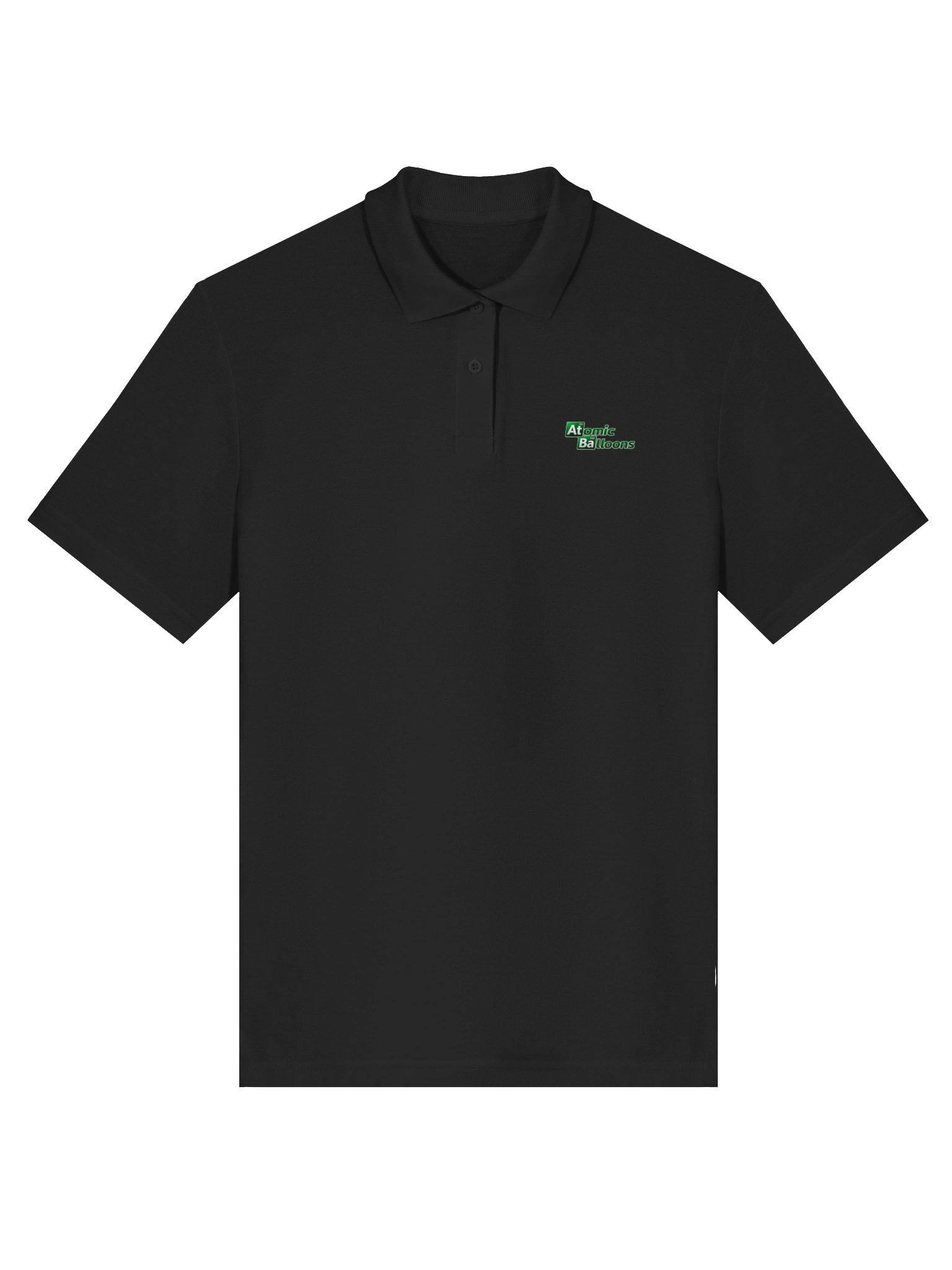 Atomic Balloons Women’s Crew Polo — Black product image (1)