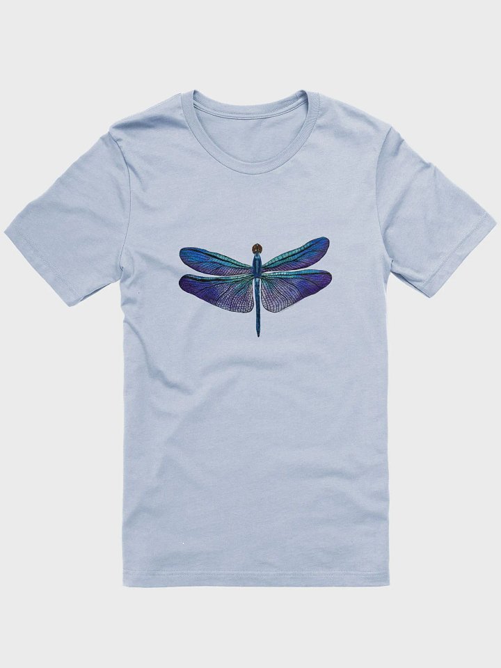 Purple/blue dragonfly shirt product image (4)