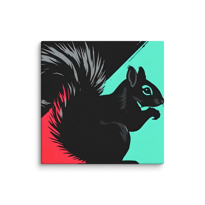 Squirrel Silhouette Canvas product image (6)