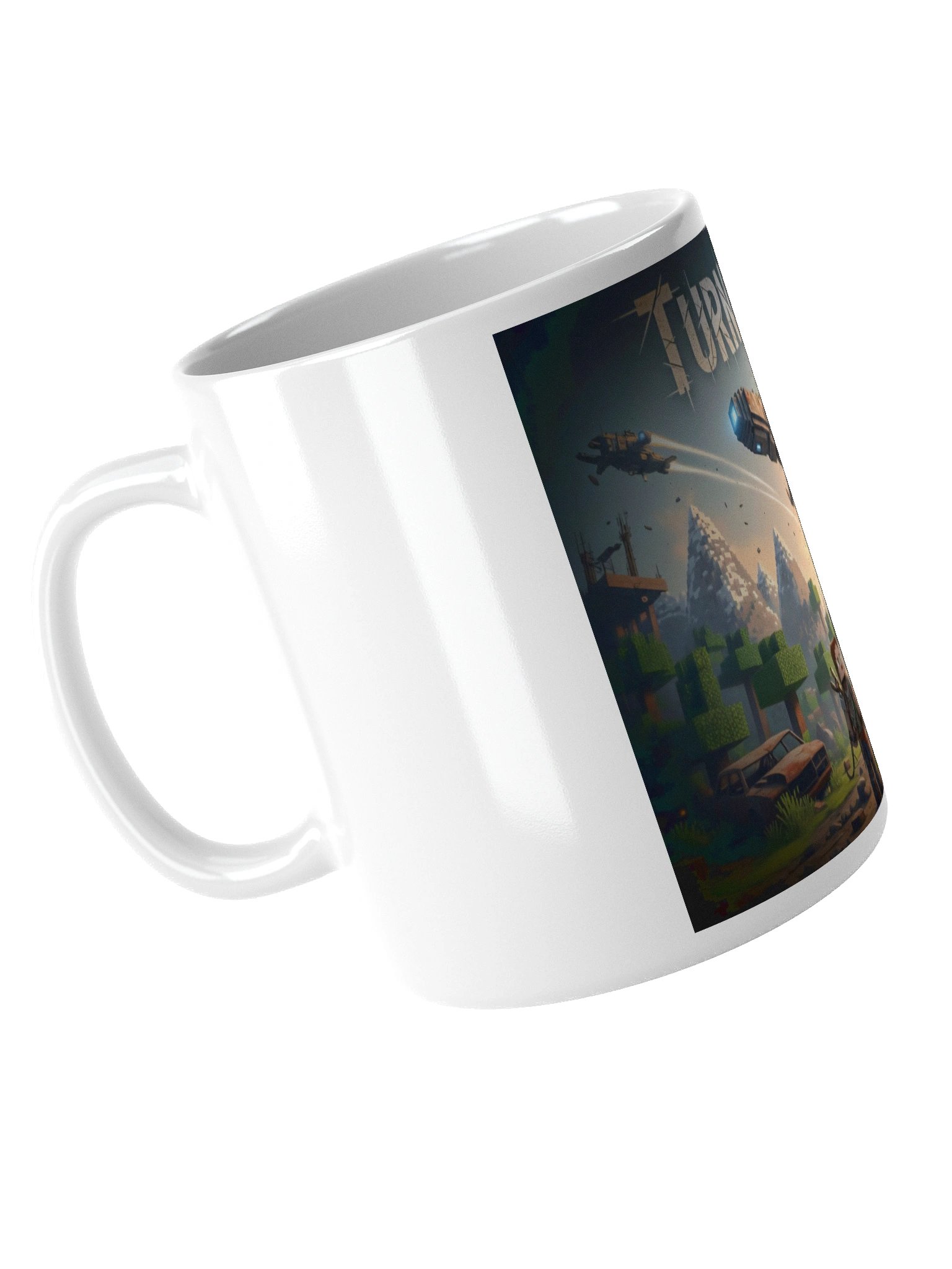 TurnipLee zombie killer white mug product image (5)